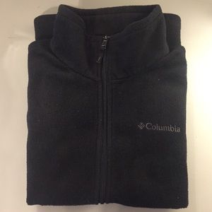 Columbia Fleece Vest Men’s Large Black
